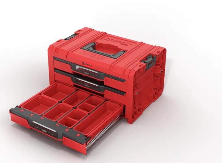Qbrick System Pro Drawer 3 Toolbox 2.0 Red Ultra HD,10
