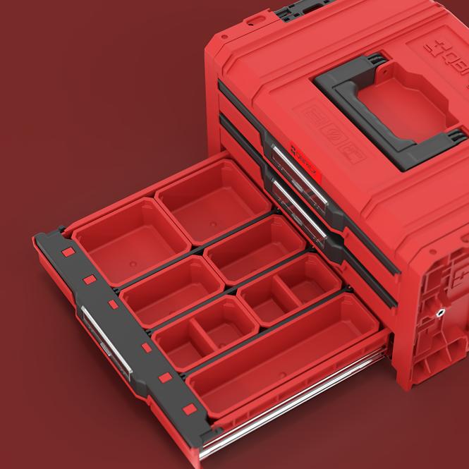 Qbrick System Pro Drawer 3 Toolbox 2.0 Red Ultra HD,11