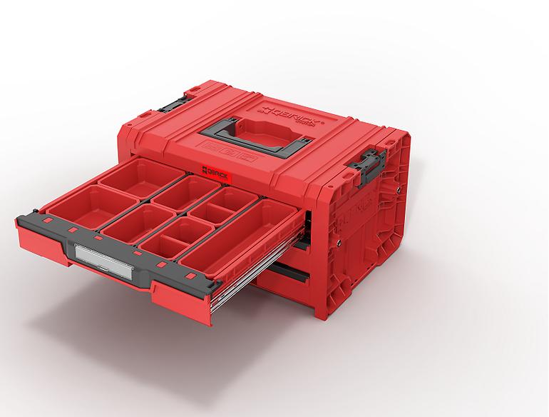 Qbrick System Pro Drawer 3 Toolbox 2.0 Red Ultra HD,6