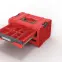 Qbrick System Pro Drawer 3 Toolbox 2.0 Red Ultra HD,6