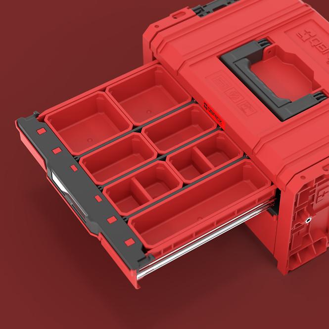 Qbrick System Pro Drawer 2 Toolbox 2.0 Red Ultra HD