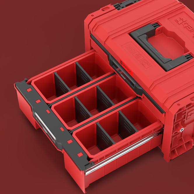 Qbrick System Pro Drawer 2 Toolbox 2.0 Red Ultra HD,9