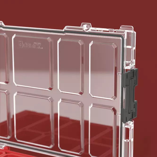 Qbrick System Pro Organizer 100 Red Ultra HD,8