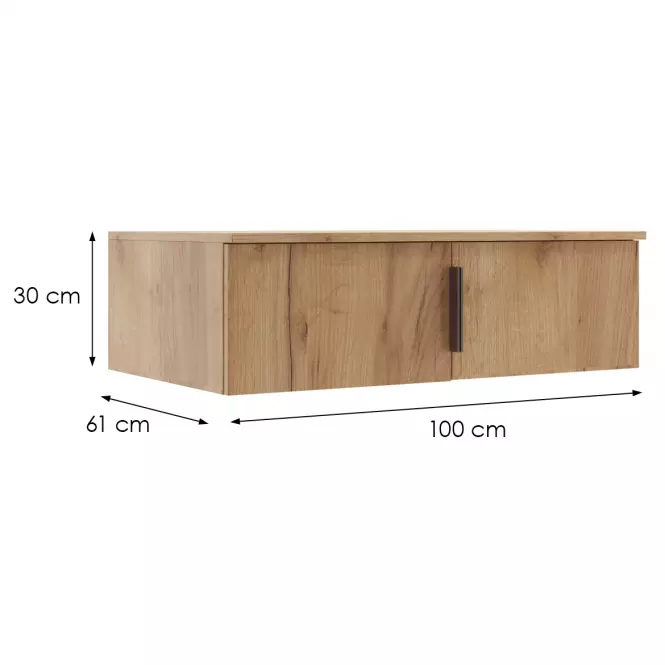 Nadstavec Florencja craft zlatý 100