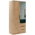 Skriňa Florencja craft zlatý 100x215