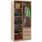 Skriňa Florencja craft zlatý 100x215,2