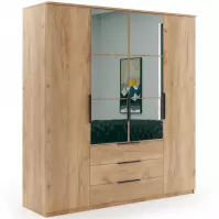 Skriňa Florencja craft zlatý 200x215