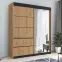 Skriňa craft zlatý 150x215,3