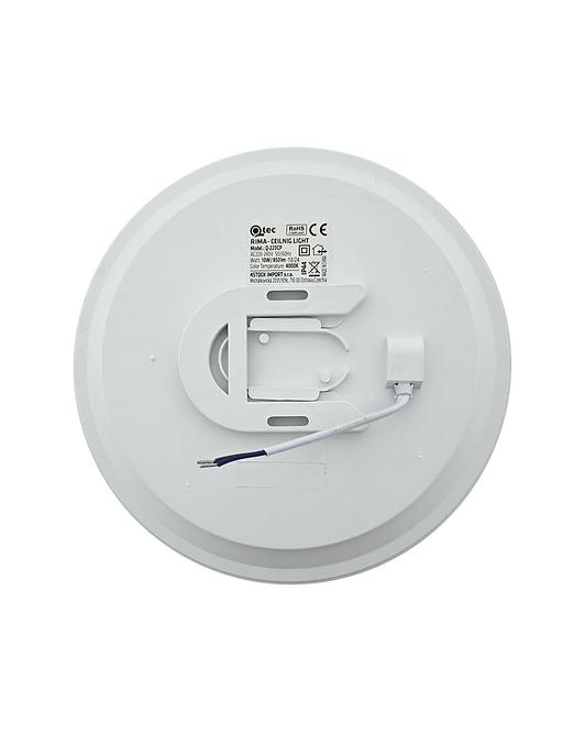 Stropné svietidlo LED QTEC Q-220CP Rima 10W 4000K biela,2