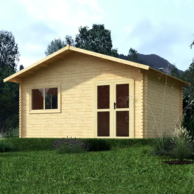 Záhradný domček Pola 5x5 m s podlahou