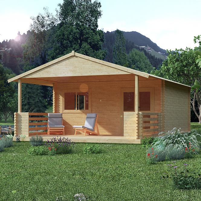 Záhradný domček Kira 5x8 m s podlahou
