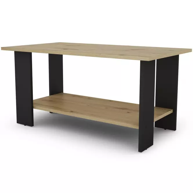 Konferenčný stolík Vero Artisan/Čierna