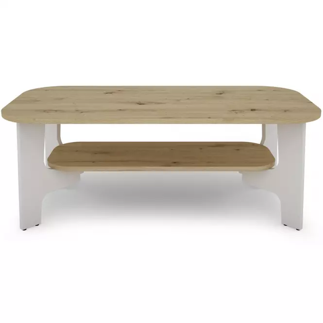 Konferenčný stolík Palermo 110x55 Artisan/Biela