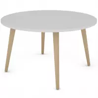 Konferenčný stolík Porto 80x80x46 Biela