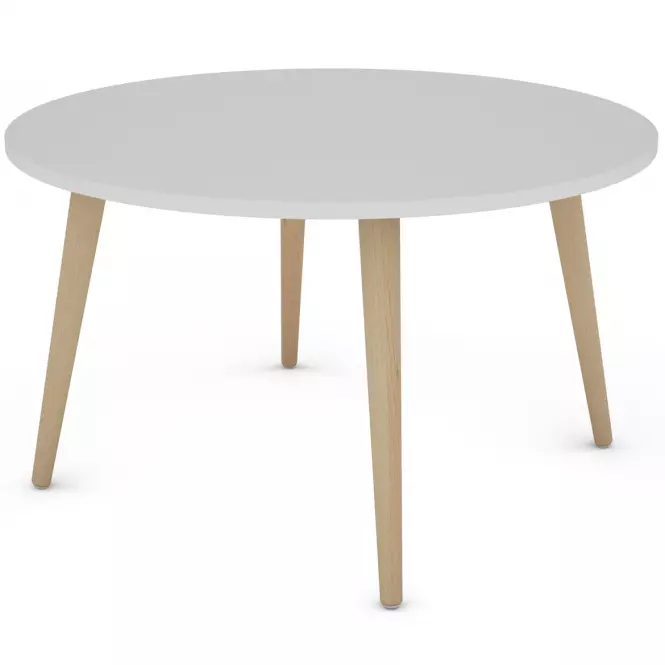 Konferenčný stolík Porto 80x80x46 Biela