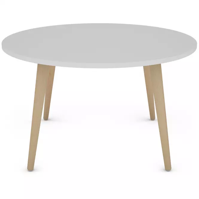Konferenčný stolík Porto 80x80x46 Biela
