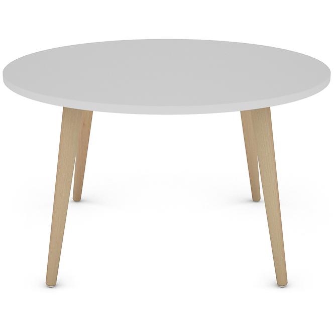 Konferenčný stolík Porto 80x80x46 Biela,3