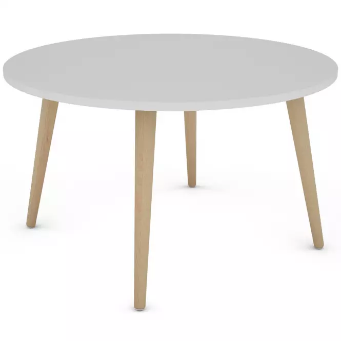 Konferenčný stolík Porto 80x80x46 Biela