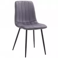 Stolička Stebs 9529 sivá