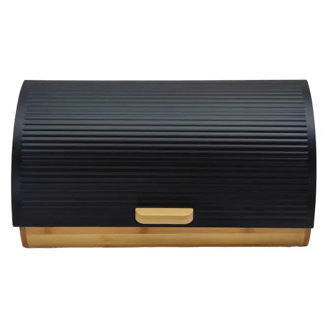 Chlebník black FTC179L-C2 38,5x28x18,5 cm