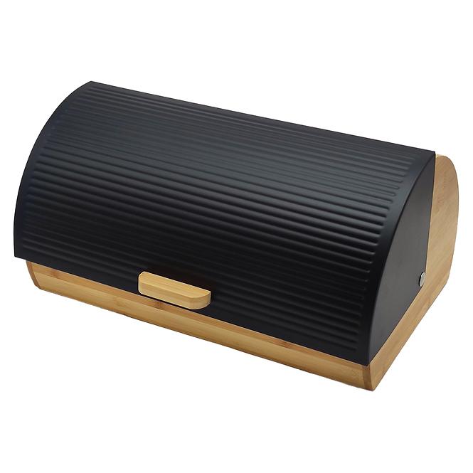 Chlebník black FTC179L-C2 38,5x28x18,5 cm