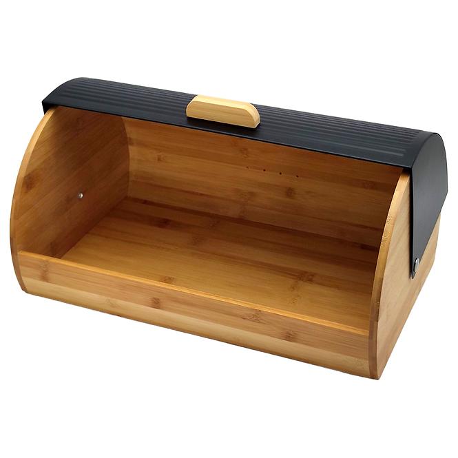 Chlebník black FTC179L-C2 38,5x28x18,5 cm