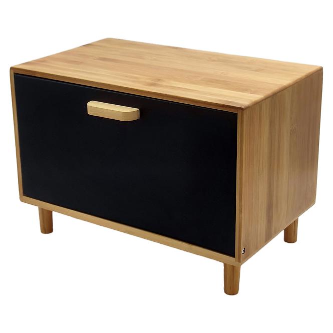 Chlebník black FTC1894 36x24x24,6 cm,2