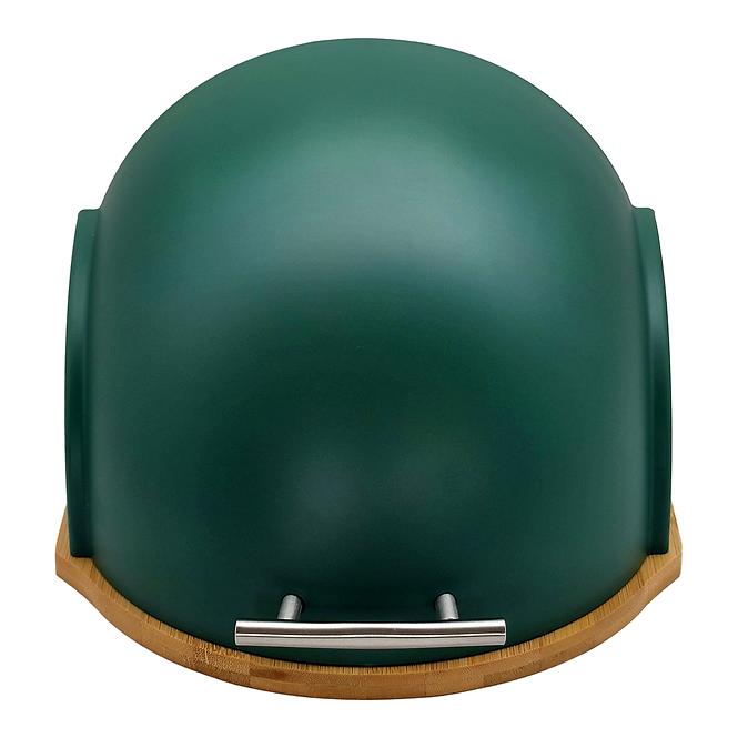 Chlebník dark green FTC1891-B 37x26x22 cm