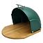 Chlebník dark green FTC1891-B 37x26x22 cm,3