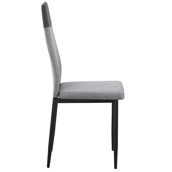 Stolička Pegasus 10426 sivá/čierna