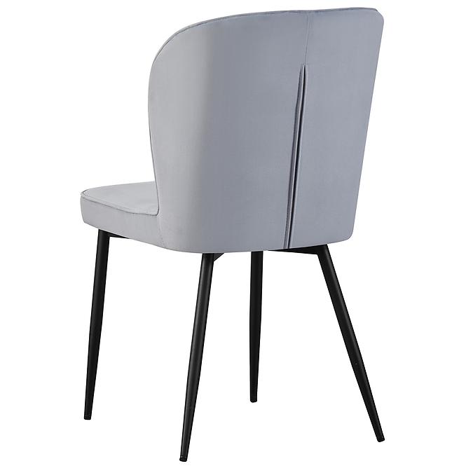 Stolička Aubree 10430 sivá,6