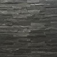 Prírodny Obkladový Kameň Black Slate Stackstone