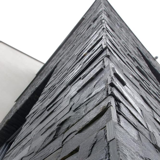 Prírodny Obkladový Kameň Black Slate Stackstone