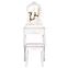 Toaletný stolík + Taburetka Sylvia 012 9512 biela,4