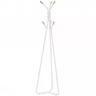 Vešiak Gc6741 Biela/Prirodzené
