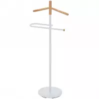 Vešiak na bundu Gc6679 Biela/Prirodzené