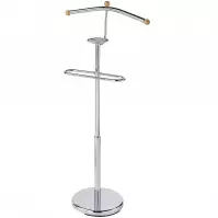 Vešiak na bundu Gc7503 Chrome/Prirodzené