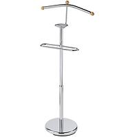 Vešiak na bundu Gc7503 chróm/prírodné