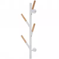 Nástenný vešiak  Gc5935 Biela/Prirodzené