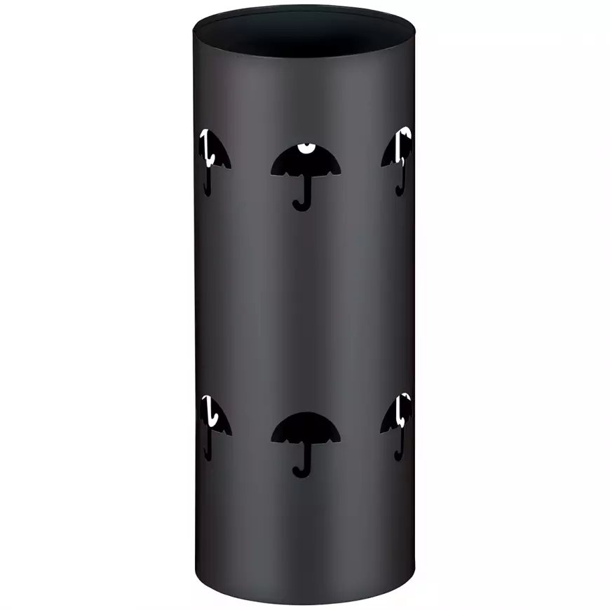 Stojan na dáždniky Gc2535-4 Okrúhle Čierna