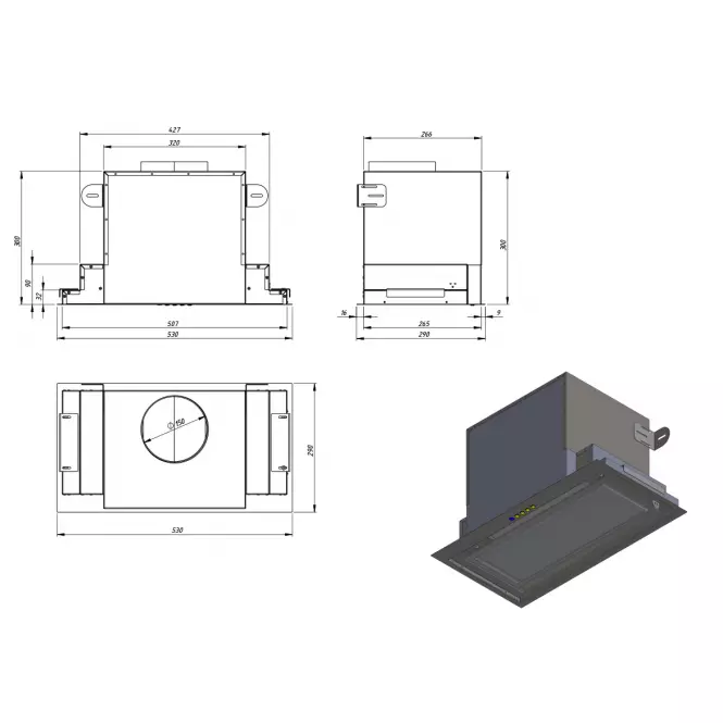 Digestor WK-12 Evita 60 Biely