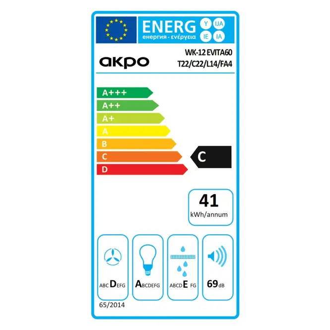 Digestor WK-12 Evita 60 Čierna,9