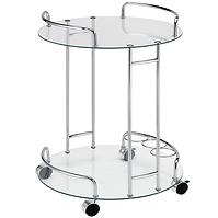 Kuchyňský Vozík Gc7514 Chróm/Sklo