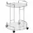 Servírovací vozík Gc7514 chróm/sklo