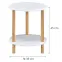 Konferenčný Stolík Gc7405 35x35x43 Biela/Prírodná,2