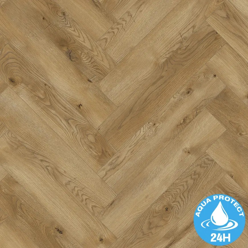Laminátová podlaha vodeodolná Dub Calpe 8mm AC5 Herringbone WR 66934