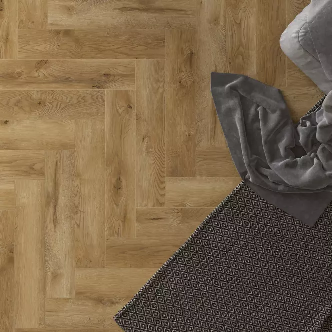 Laminátová podlaha vodeodolná Dub Calpe 8mm AC5 Herringbone WR 66934