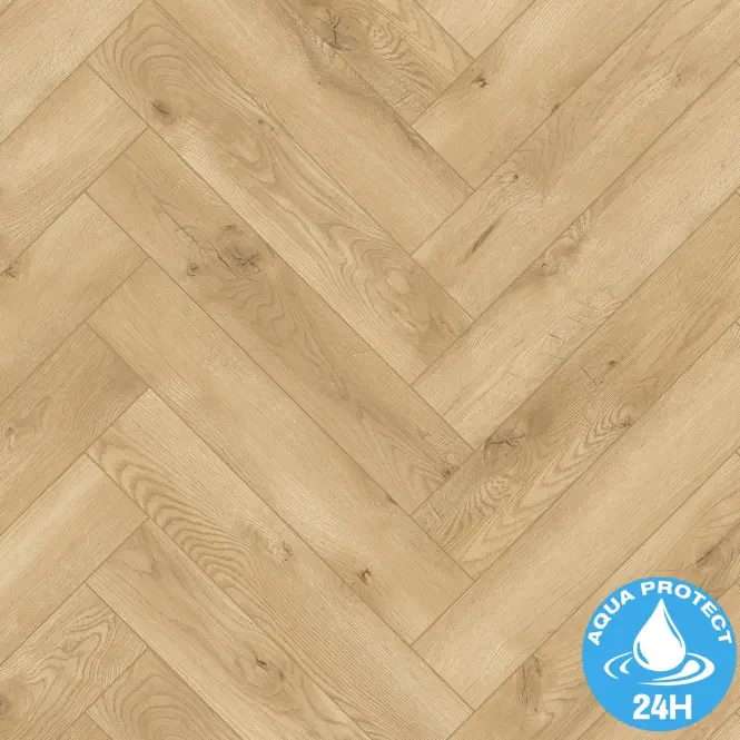 Laminátová podlaha vodeodolná Dub Altea 8mm AC5 Herringbone WR 66883