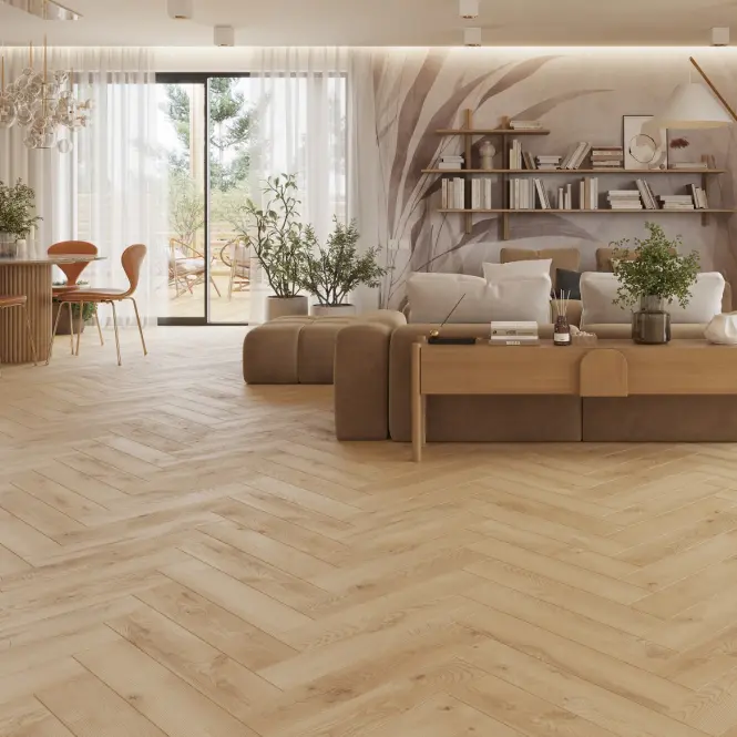 Laminátová podlaha vodeodolná Dub Altea 8mm AC5 Herringbone WR 66883,2