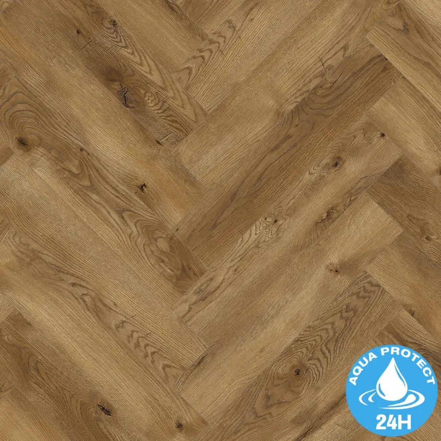 Laminátová podlaha vodeodolná Dub Classical 8mm AC5 Herringbone WR 63270